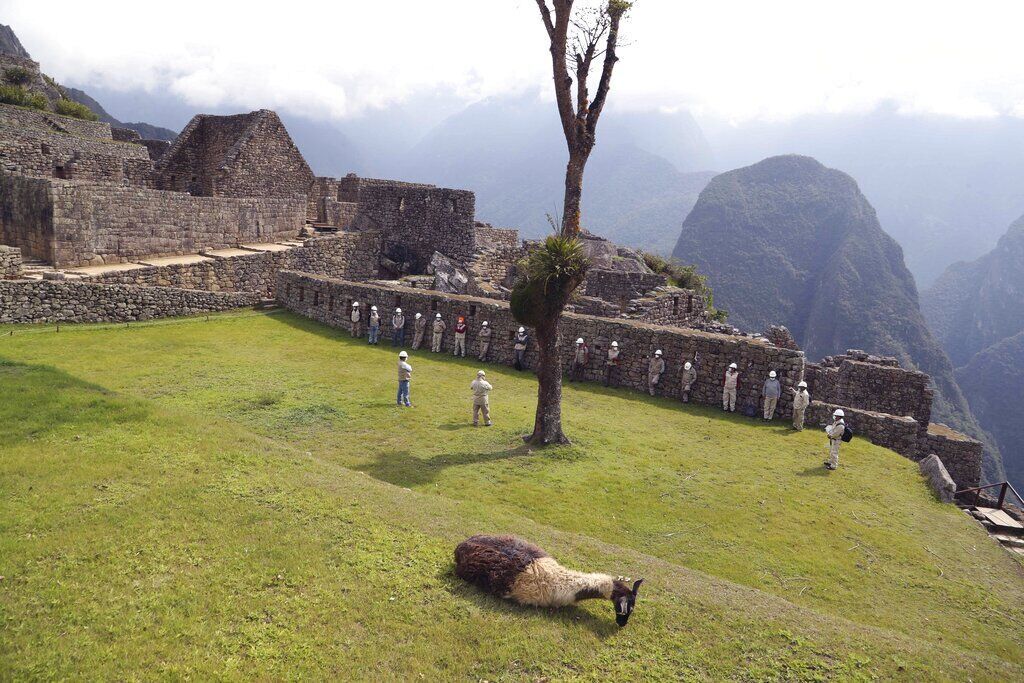 APTOPIX Virus Outbreak Peru - Machu Picchu